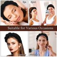thumbnail image 4 of Diadema de spa YONGSHENG diadema de esponja hinchada para lavar la cara maquillaje cuidado de la piel ducha, 4 of 5
