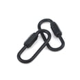 thumbnail image 3 of Quluxe Conector de enlace rápido de cadena M3.5 de 3,5 mm con bloqueo de cadena en forma de D resistente, negro (paquete de 6), 3 of 5