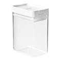 thumbnail image 1 of Toystoory Tanque de almacenamiento de granos Contenedor de granos transparente Sellado de bloqueo Organizador de almacenamiento de cocina Almacenamiento y organización del hogar 10.9*7*15cm Toystoory HA001485-02, 1 of 1