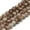 Coconut Brown, variant on U8MO 20Strands Round Baking Painted Swirl Glass Beads Strands For Craft 8~8.5mm 31.8"-Sky Blue with fleck