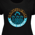 thumbnail image 4 of Inktastic Miami Beach Florida Travel Trip Women's Plus Size T-Shirt, 4 of 5