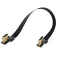 thumbnail image 2 of Xiwai CYFPV Dual 90 Degree Left Angled HDMI Type A Male to Male HDTV FPC Flat Cable for FPV HDTV Multicopter Aerial Photography, 2 of 7