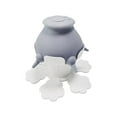 thumbnail image 4 of Cuenco de Leche para Mascotas Salvador Estación de Lactancia Altura Ajustable Base Plegable Gris, 4 of 10