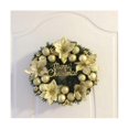thumbnail image 4 of Decorative Christmas Wreath Front Door Hanging Christmas Wreath Golden Wreath Hotel Mall Home Decor, 4 of 5