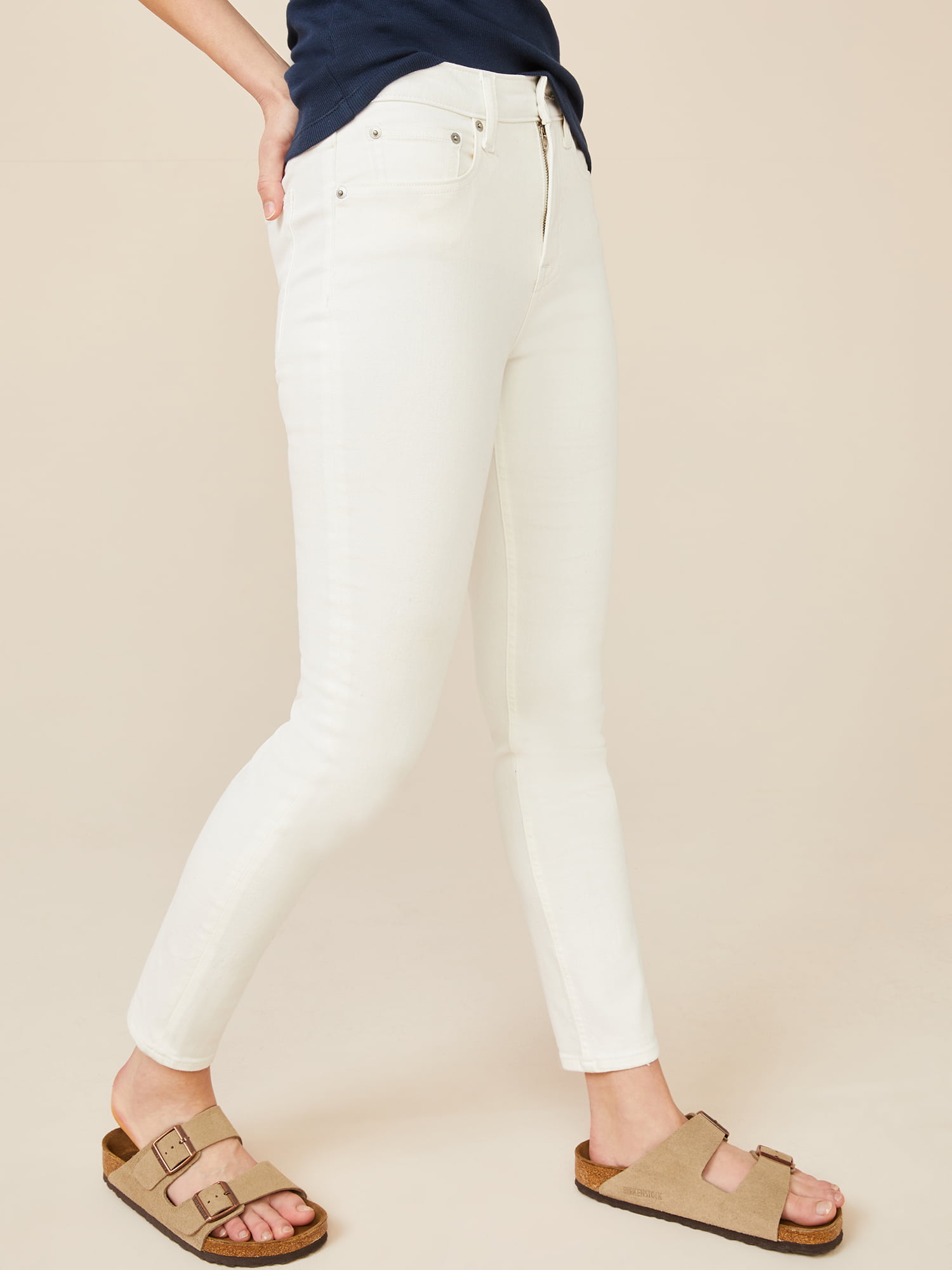 Free Assembly Women's High Rise Skinny Jeans - image 4 of 5