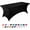 Black, variant on Nvzi 1 piece Red elastic tablecloth -48 × 30 × 30IN elastic tablecloth, wedding banquet tablecloth, reusable elastic party tablecloth