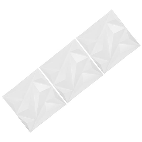 WASHWEPE PVC Panels White 3Pcs 0.79in Thick