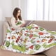 thumbnail image 3 of Manta de franela suave y acogedora, ligera y lisa, para mujeres, hombres, niños, niñas y niños, para cama, sofá, dormitorio, sala de estar, viajes, camping, decoración, 60 x 80 pulgadas, 3 of 8