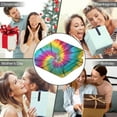 thumbnail image 5 of Wearable Blanket,Colorful Rainbow Tie Dye Spiral Pattern Hooded Wearable Flannel Blanket for Adults & Teens,Winter Poncho Shawl Wrap Cape Cozy Anti-Pill,60"x80", 5 of 5
