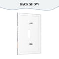 thumbnail image 4 of ZICANCN Outlet Covers Wall Plate, Space Galaxy Astronaut Light Switch Cover Decorative, Duplex Toggle Combo 1-Gang, 4 of 9