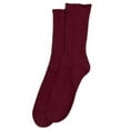 thumbnail image 2 of HUE Womens Scalloped Pointelle Crew Socks Style-2440, 2 of 2