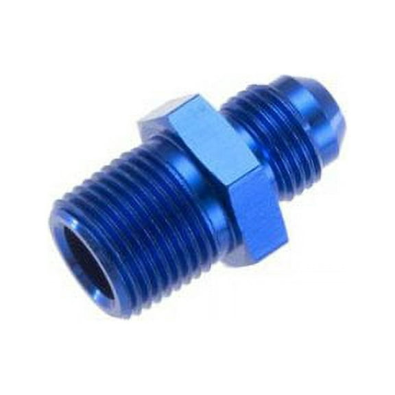 Red Horse Performance 816-16-16-1 RHP816-16-16-1 -16 STRAIGHT MALE ADAPTER TO -16 (1") NPT MALE - BLUE