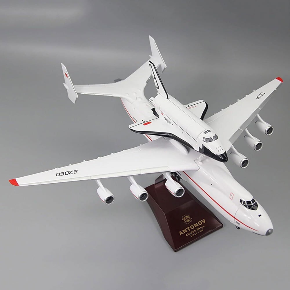 EROCK 1/200 42cm Antonov An-225 CCCP Aircraft Strategic Transport Resin Plane Model US