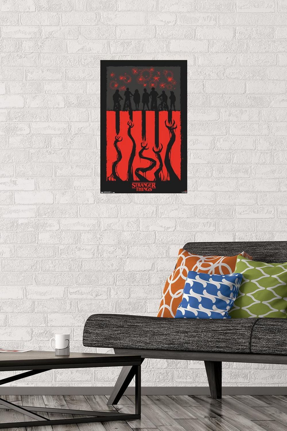 Netflix Stranger Things: Season 3 - 4Th Illustration Wall Poster, 22.375" x 34"