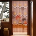 thumbnail image 2 of Wood Beaded Curtain 31 Lines Door Bead Curtains Wooden Bead Curtain for Doorway Bedroom Living Room, 2 of 11