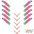thumbnail image 1 of OULII 10Pcs Dance Ribbons Multi Colored For Children In Artistic Dance And Physical Training, 1 of 8