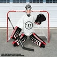 thumbnail image 3 of Warrior Street Hockey Goalie Stick - 45" Plastic Shaft and Paddle - Black - Youth - New for All Ages, 3 of 7