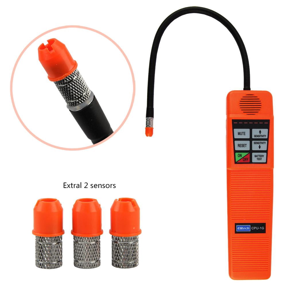 Elitech HVAC Leak Detector Halogen Gas Tester HVAC Refrigerant AC Sniffer R22 R410A R134A
