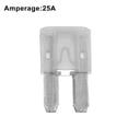 thumbnail image 3 of Unique Bargains 10 Pcs Car Mini Blade Fuses for Marine RV Camper Boat Truck Motorcycle SUV Replacement Fuse 25A, 3 of 6