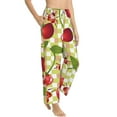 thumbnail image 2 of Haiem Cherries and Ladybirds Women's Pajama Pants Ultra Lightweight Pjs Bottoms Sleepwear Bottom Pants With Pocket Drawstring-Small, 2 of 9