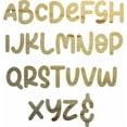 thumbnail image 2 of Wooden Letter E, Blank Craft Paintable 15'' Wall Hanging Wood Alphabet Letter, Shadow Beamer, 2 of 3