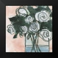 thumbnail image 2 of Dixon, Samuel 20x20 Black Modern Framed Museum Art Print Titled - Floral Bunch I, 2 of 5