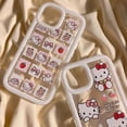 thumbnail image 2 of Fashion Sanrio Hello Kitty Phone Cases For iPhone 15 14 11 13 12 Pro Max XR XS 7 8 Plus Transparent Silicone Back Cover Y2k Girl RJ, 2 of 7