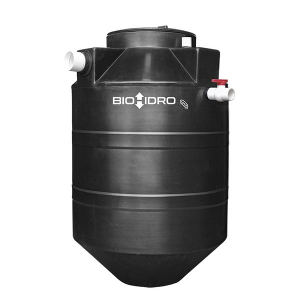 Biodigestor Biohidro IUSA 900 Litros Sistema de Tratamiento de Aguas Residuales Domésticas