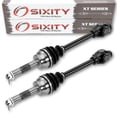 thumbnail image 2 of 2 pc Sixity XT Front Left Right Axle compatible with Polaris Big Boss 500 1998 - N98AE50D 6X6, 2 of 3