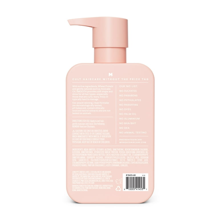 MONDAY Haircare SMOOTH Conditioner Sulfate- and Paraben-Free 354ml (12oz)