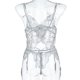 thumbnail image 5 of Conjunto de lencería Gibobby Halter Body Bowknot Mujer Encaje Sexy Íntimos Morado XXL, 5 of 5