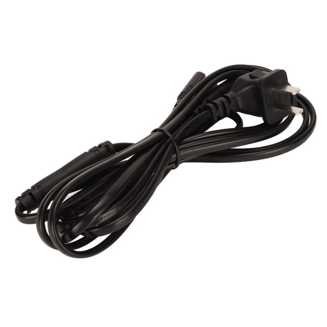Cable De Alimentación 1 15P A Doble IEC320 C7, Cable De Extensión Adaptador Diseño Reforzado Cubierta Exterior De PVC 1 En 2 Salidas Impermeable Para Impresora Para Cámara