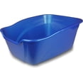 thumbnail image 1 of Blue - Giant High Sides Cat Litter Pan (Colors may Vary), 1 of 3