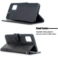thumbnail image 4 of Compatible with Samsung Galaxy A71 5G Wallet Case, Galaxy A71 5G Leather Flip Folio Case with Card Holders Kickstand Magnetic Feature Shockproof Case for Samsung Galaxy A71 5G Matte Black, 4 of 16