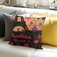thumbnail image 3 of SHANXI Throw Pillow Covers Home Decor Paris Eiffel Tower Pillow Cases Decorative 24x24in, 3 of 5