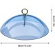 thumbnail image 3 of Cubierta protectora para deflector de alimentación de pájaros cubierta para lluvia en forma de cúpula Cubierta para lluvia para comedero de insectos en polvo, 26 * 26 * 8 cm (azul) Sincero Electrónica, 3 of 5