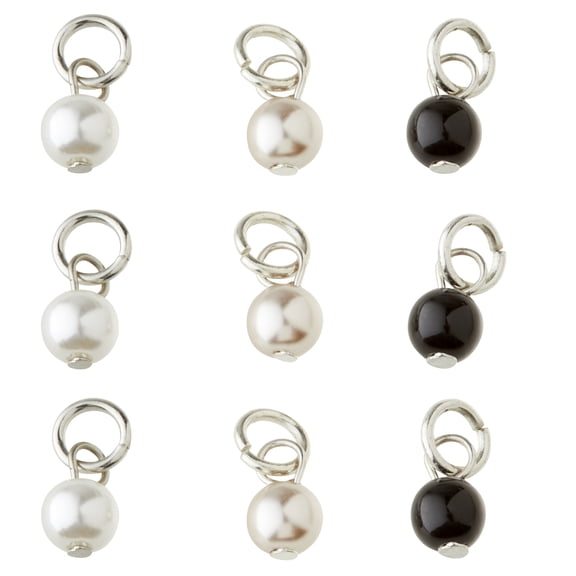 Bead Landing Charmalong Pearl Drop Charms, 12 Packs: 12 ct. (144 total)