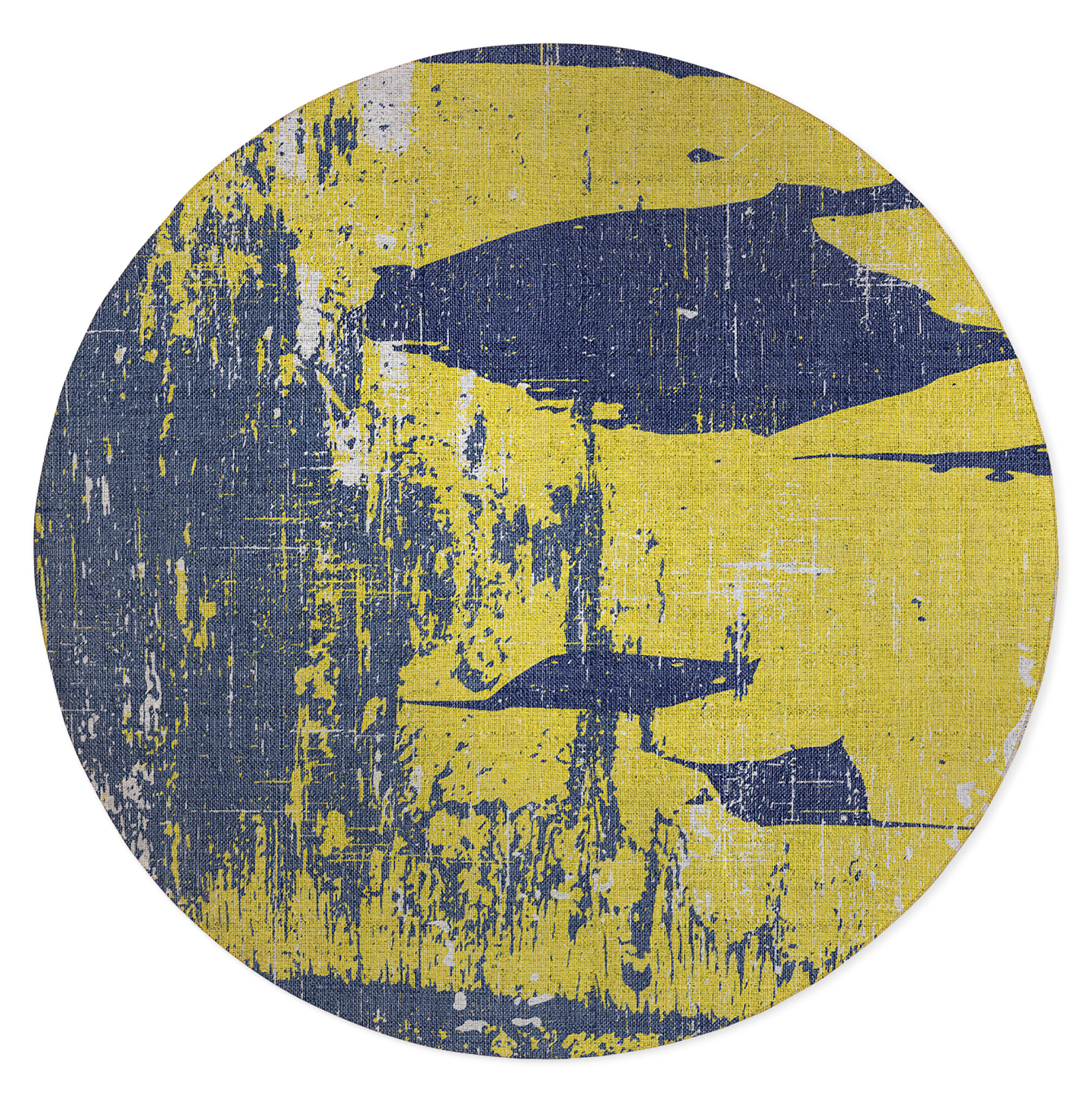 AZULA BLUE AND YELLOW Outdoor Rug By Kavka Designs