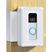 DG-Direct Anti-Theft Doorbell Mount,Video Doorbell Door Mount for Home Apartment Office Room Renters, Fit for Most Kind Brand of Video Doorbells (White)