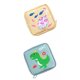 thumbnail image 2 of jewelry2020_uk 2 Unids Bolsa de Almacenamiento de Servilletas Sanitarias de Dibujos Animados Portátil Bolsa de Contenedor gato dinosaurio Jinwen titular de almacenamiento, 2 of 5
