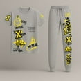 thumbnail image 5 of Boys Two-Piece Summer Tracksuit - Street Graffiti Graphic Tee and Jogger Sweatpants Set | Winter Edition, 5 of 8