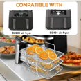 thumbnail image 4 of Air Fryer Rack Air Fryer Accessories, Multi-layer Stackable Dehydrator Rack For Ninja Dual Dz201 /, 4 of 5