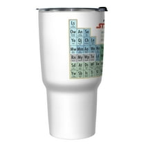 Star Wars Periodic Table of Characters  Stainless Steel Tumbler w/Lid White 27 oz.