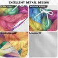 thumbnail image 2 of FORMRS Boys Swim Trunks Quick Dry Mesh Liner Boardshorts Sizes XS-XL, Vibrant Leaves Pattern, 2 of 7