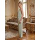 thumbnail image 4 of Conjunto 2 Piezas Elegante, Chaleco Abotonado y Pantalón de Pierna Ancha, Look Moderno para Mujer, 4 of 5