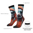 thumbnail image 4 of Rocae Cool Dog In Hoodie for Adult Socks Casual Athletic Stretchy Loose Socks for Women Men Non-Slip Middle Tube Socks, 4 of 6