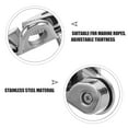 thumbnail image 3 of LEORX Rope Cam Cleat for Sailing Boats Stainless Steel 1 Set Marine Use, 3 of 8