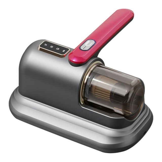 Lipstore Hand Vacuum Wireless Mite Remover Cleaning Machine for Sheets Carpet Clothes dark gray