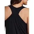 thumbnail image 5 of RBX Active Plus Size Women's Twist Back Soft Relaxed Tank Top Tunic, 5 of 5