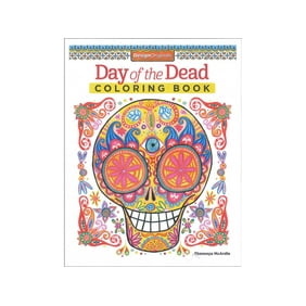 Design Originals Day Of The Dead Coloring Bk